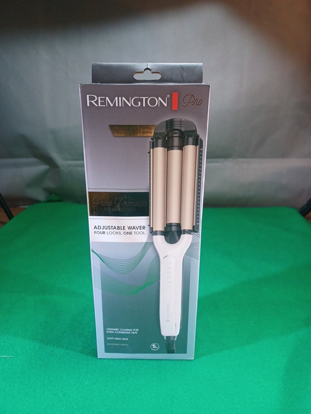 Remington 4 In 1 Adjustable Hair Waver With Pure Precision Technology Deep Waver